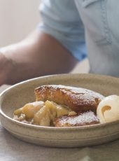 Feijoa Sponge Pudding